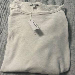 NWT James Perse Vintage French Terry sweatshirt. Size 3